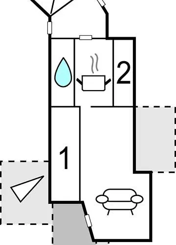 Pot Strandby Denk Vi Ferienhaus Sonderby (Midtjylland)
